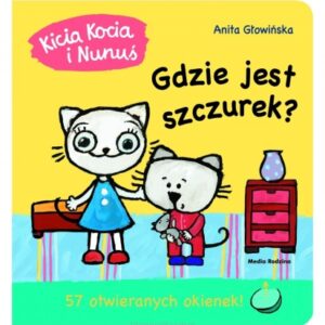 Kicia Kocia i Nunuś. Gdzie jest szczurek? – wiek 2+